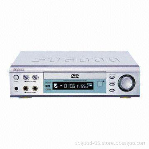 Full-function DVD Player, Wireless Infrared Remote Control and Button Operation